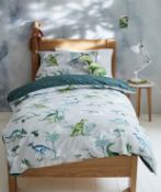 Cotton Rich Dinosaur Bedding Set, Double