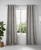 Lined Chenille Eyelet Curtains RRP £119