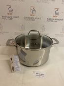 Stainless Steel Saucepan with Lid