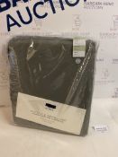 Blackout & Thermal Lined Plain Cotton Pencil Pleat Curtains RRP £79