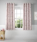 Unicorn Eyelet Blackout Kids Curtains RRP £89