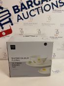 Fine China Watercolour Floral 12 Piece Dining Set RRP £79