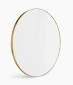 Simple Milan Round Mirror RRP £69