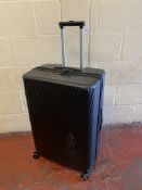 4 Wheel Hard Shell Large Suitcase (lock code unknown) RRP £99