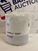 Simply Soft 4.5 Tog Duvet, Single
