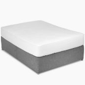 Pure Cotton Mattress Protector, Double