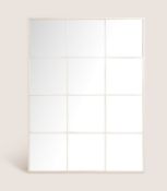 Large White Manhattan Mirror RRP £95