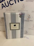 Soft & Comfortable 100% Cotton Percale Hadley Stripe Bedding Set, Super King RRP £59