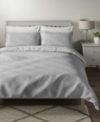 Pure Cotton Jacquard Bedding Set, King Size RRP £59