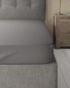 Cotton Blend Fitted Sheet, Super King