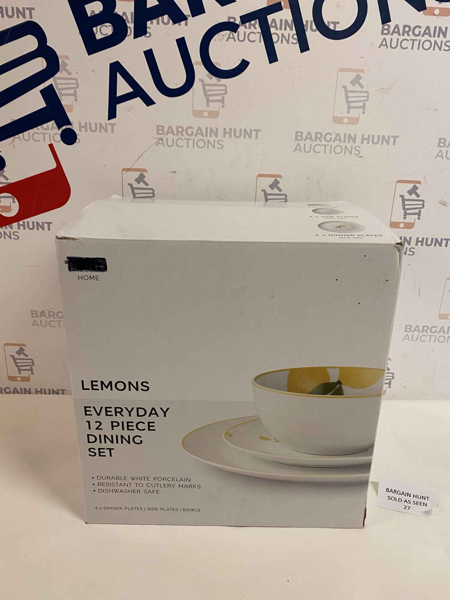 Lemons Everyday 12 Piece Dining Set