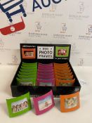 Set of 24 Mini Multi-Colour Photo Frames in Display Box