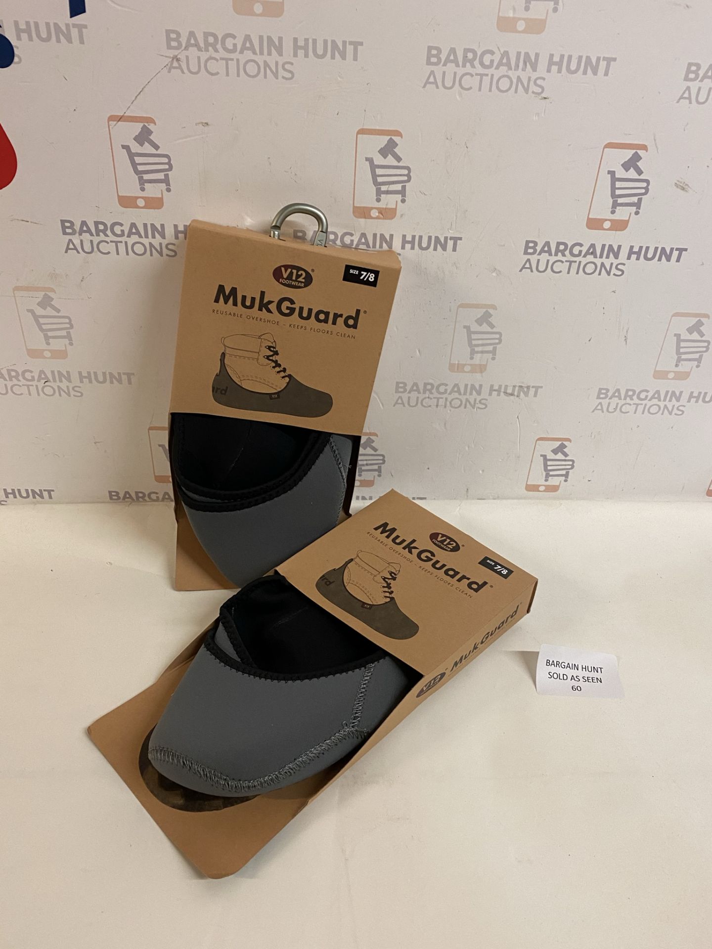 V12 MukGuard Reusable Slip Resistant Neoprene Overshoe, Set of 2 RRP £20 Each