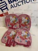 Set of 4 Kitty Girls Backpacks