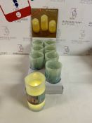 Light Up Battery Powered Candles, Set of 8