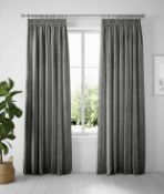 Velvet Pencil Pleat Curtains RRP £99