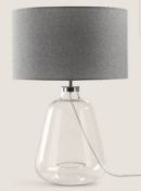 Luxury Olsen Glass Table Lamp RRP £79