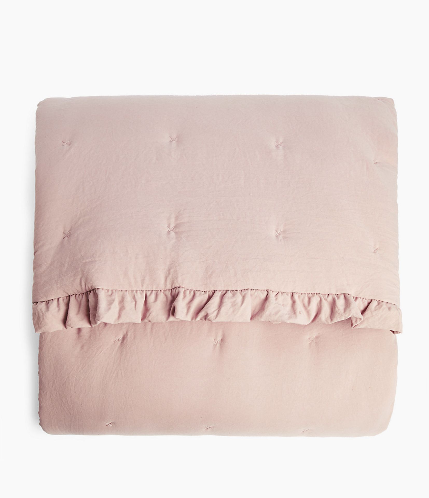 Super Soft Washed Quilted Throw, Perfect for King Size Bed RRP £59