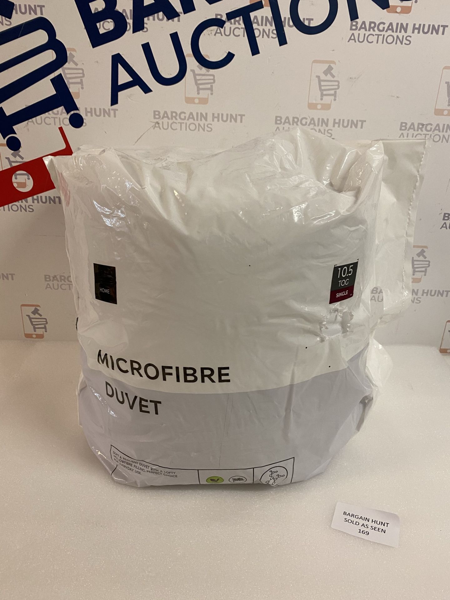 Microfibre 10.5 Tog Duvet, Single