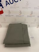 Blackout & Thermal Lined Plain Cotton Pencil Pleat Curtains RRP £99