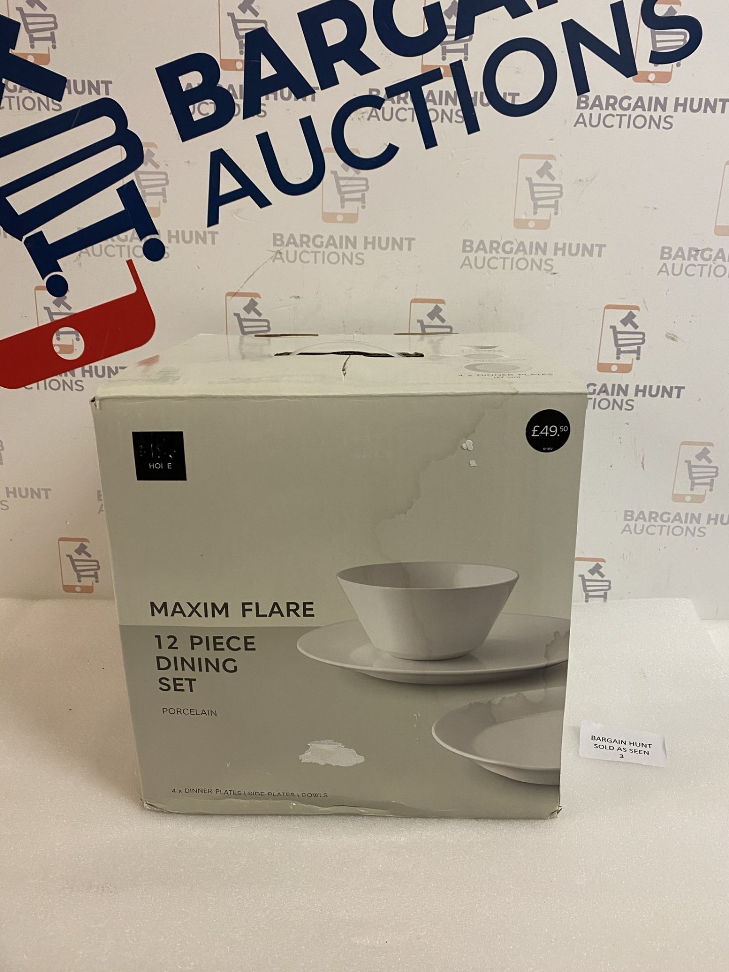 Maxim Flare Porcelain 12 Piece Dining Set RRP £49.50