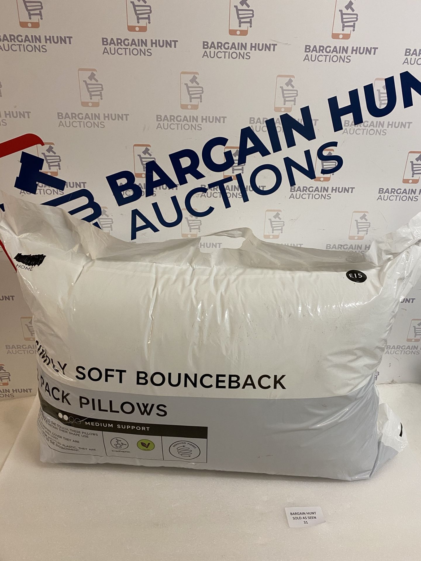 Simply Soft Bounceback 2 Pack Pillows