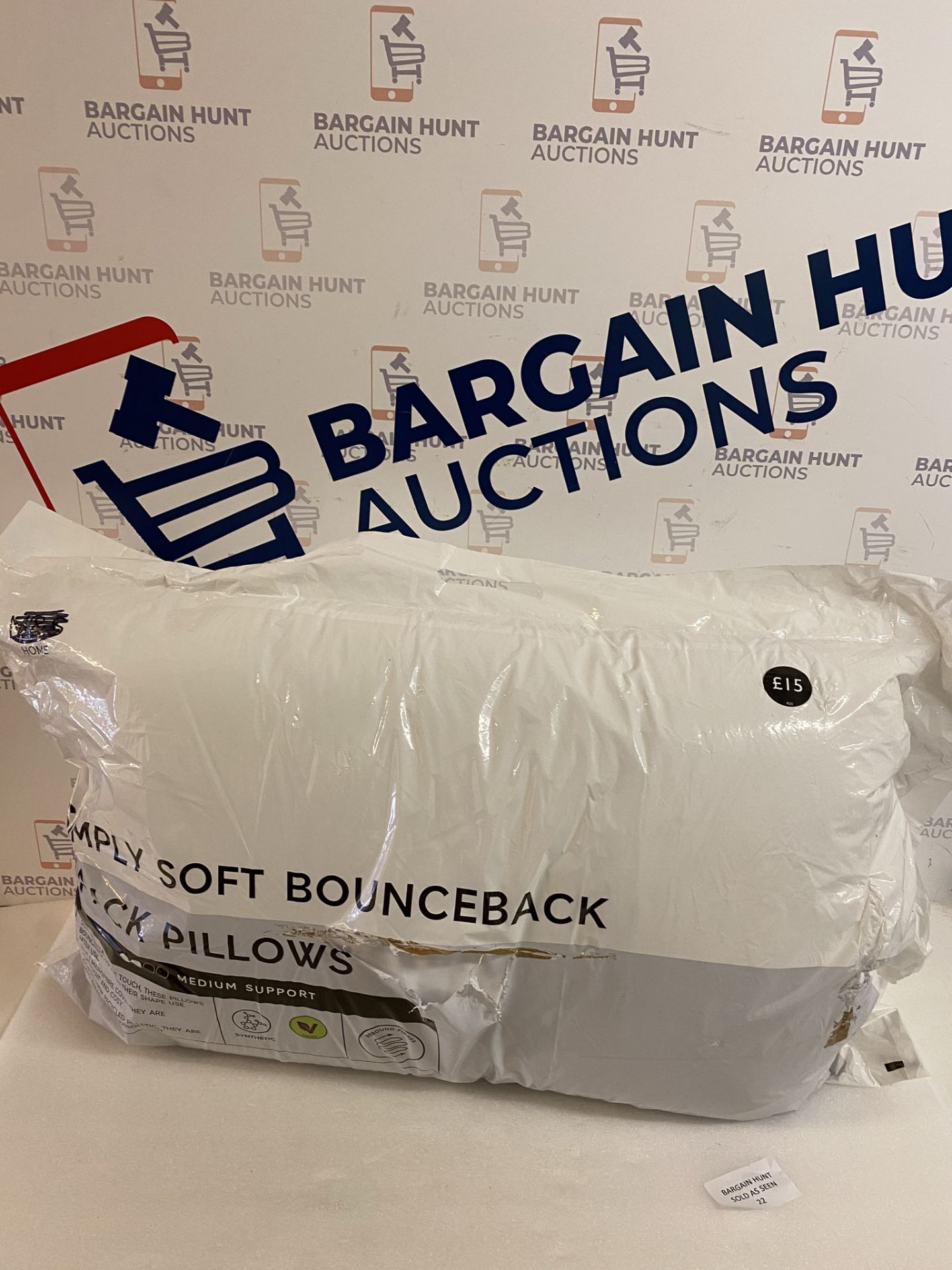 Simply Soft Bounceback 2 Pack Pillows