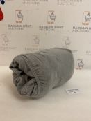 Pure Brushed Cotton Fitted Sheet, King Size