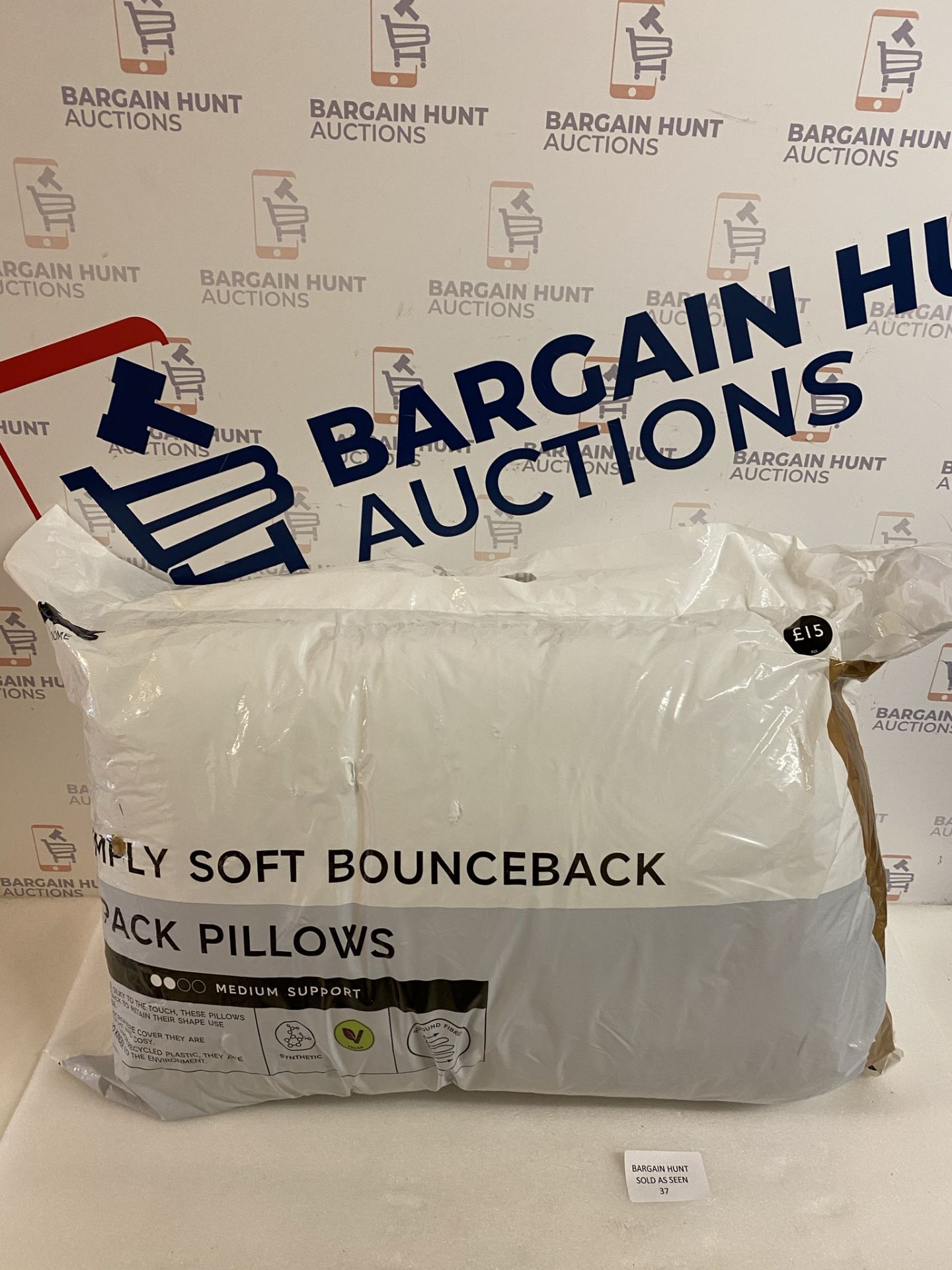 Simply Soft Bounceback 2 Pack Pillows