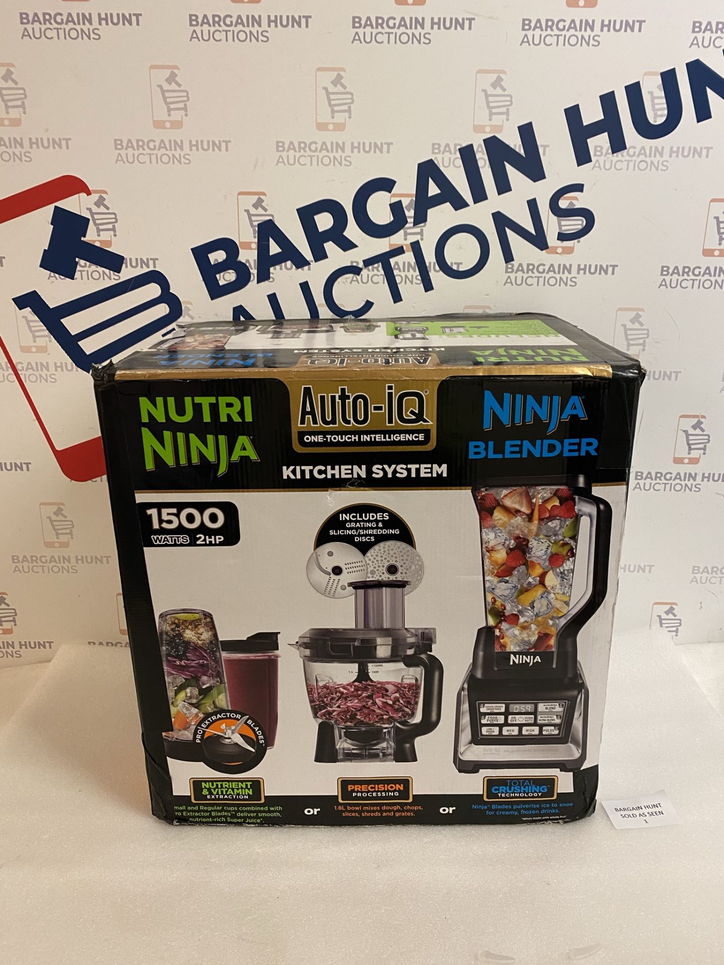 Ninja Food Processor Auto-IQ Ninja Blender