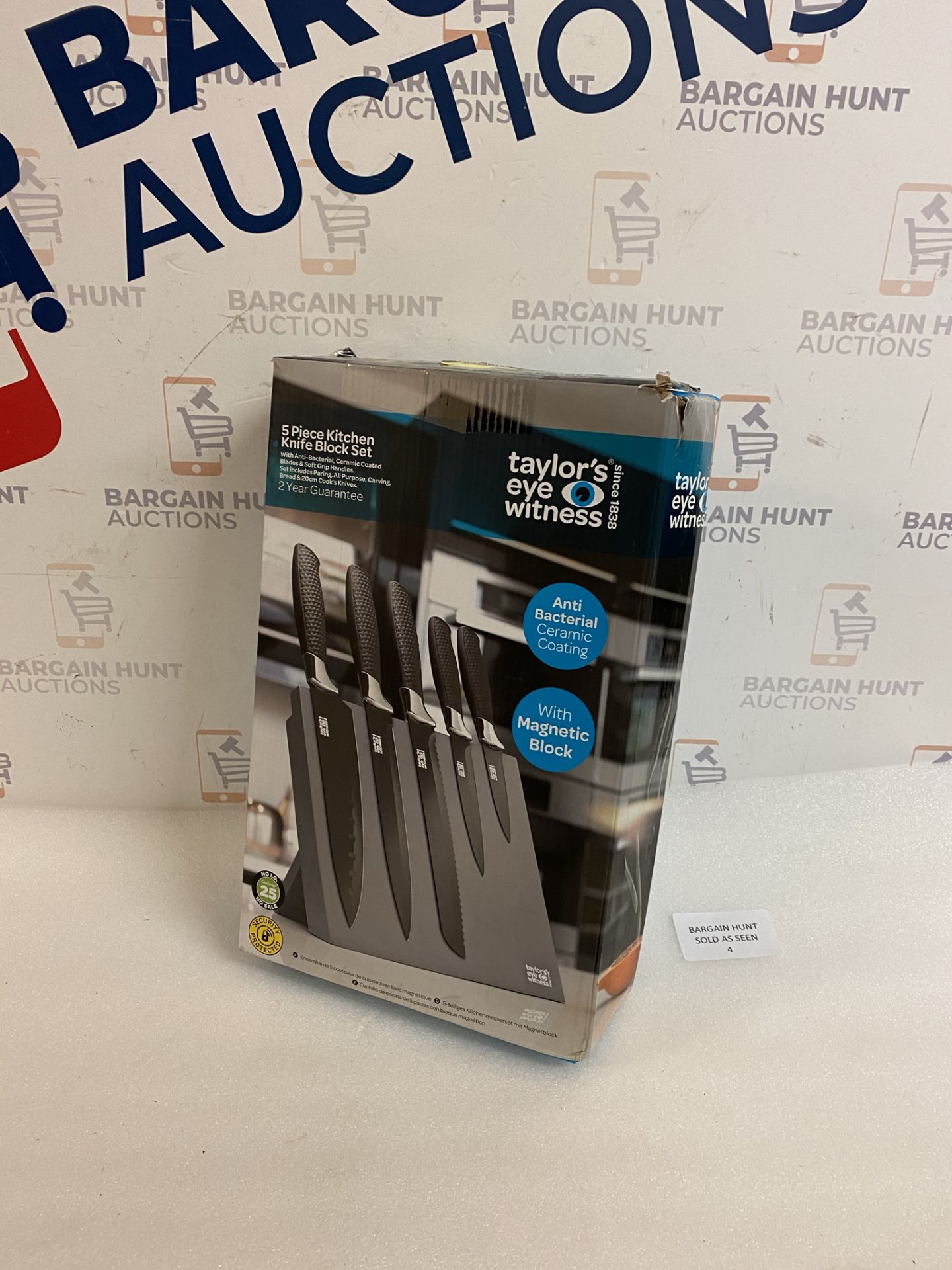 Taylor's Eye Witness 5 Piece Kitchen Knife Block Set