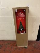 7FT Pre Lit Spruce Christmas Tree RRP £69