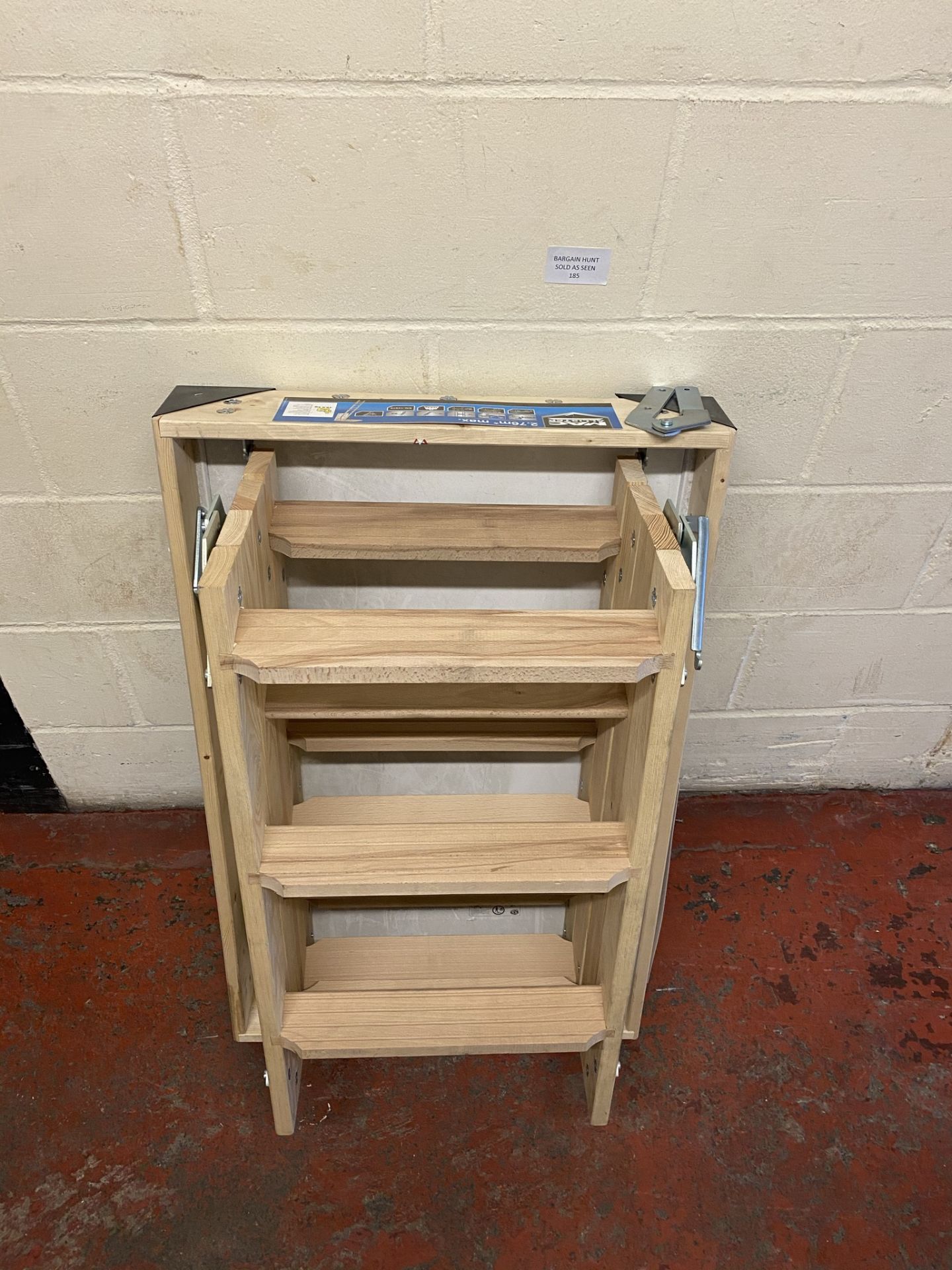 Mac Allister 4 Section 12 Tread Loft Ladder Kit RRP £177