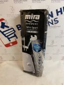 Mira Sport Max Airboost White Chrome effect Electric Shower, 10.8kW RRP £220