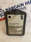 Duck Feather & Down Natural 10.5 Tog Duvet, Double RRP £45
