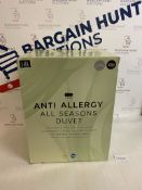 Anti Allergy All Seasons 13.5 Tog Duvet, King Size RRP £89