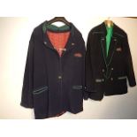 2 jackets both wool blend