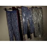 9 pairs of Leggings/trousers various sizes to include French Connection