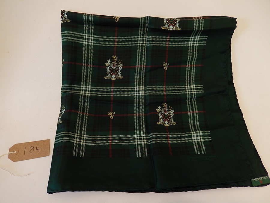 A vintage 'The scotch House' pure silk scarf 82 cm x 82 cm approx