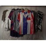 7 Tops to include Vintage 1980s - Polly Peck blouse and Marks and Spencer