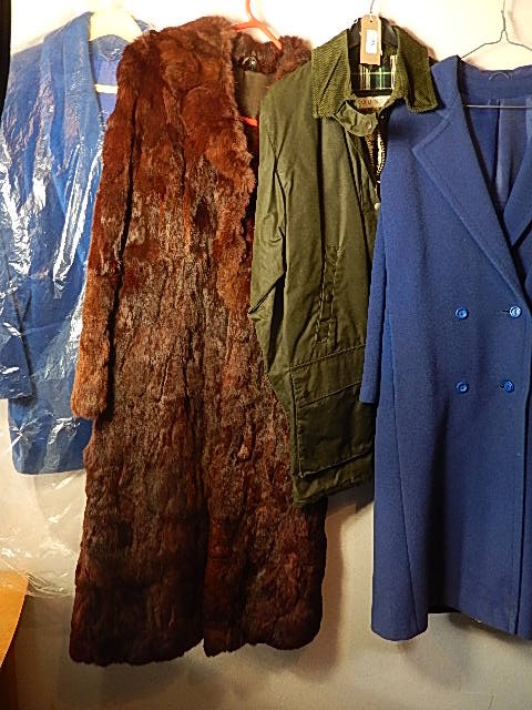 4 Coats - to include 'Country' style jacket and Fur Coat plus vintage St Michael - Image 2 of 4