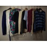 10 tops/Jumpers all size 10-12 to include Marks and Spencer, and Wallis