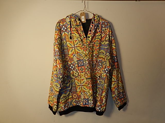 A vintage Cotton and Nylon hooded top/jacket no makers label