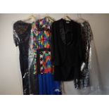 4 Vintage 1980/90's dresses/skirt and blouse sets sizes 12-14 to include St Michael and Cocoa