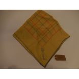 A vintage Burberry's of London pure silk scarf 74cm x 74cm