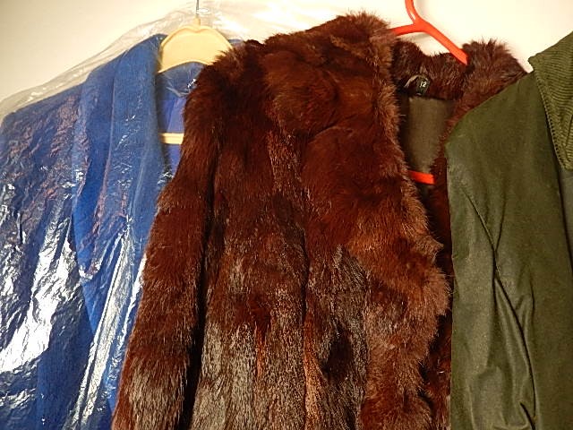 4 Coats - to include 'Country' style jacket and Fur Coat plus vintage St Michael - Image 4 of 4