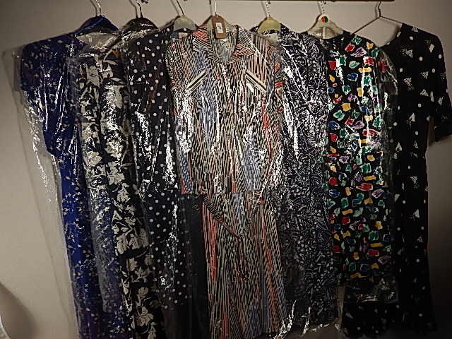 7 Dresses/ Skirt and blouse sets - Most Vintage 1980/90's sizes 12 - 16 to include St Michael, BHS