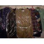 A collection of 6 Coats/Jackets to include 'country' style jacket and 'Teddy bear' style coat