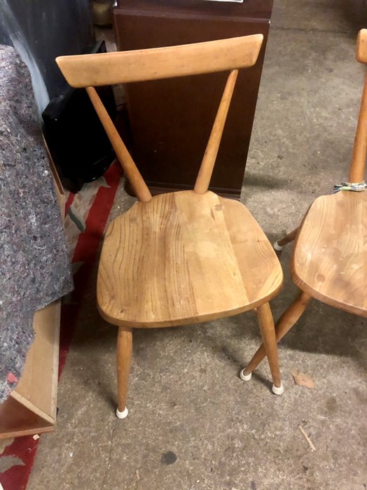 2 Ercol Stick Back Chairs  - Image 2 of 6
