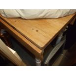 Vintage Pine Drop Leaf Kitchen table with drawer